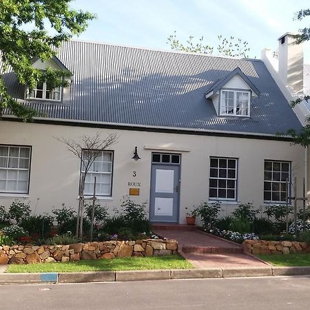 3 On Roux Panzió Franschhoek Kültér fotó