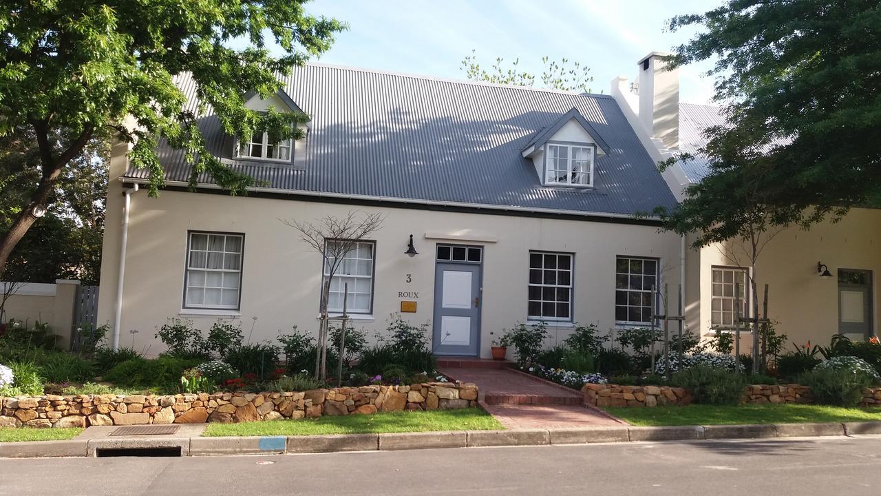 3 On Roux Panzió Franschhoek Kültér fotó