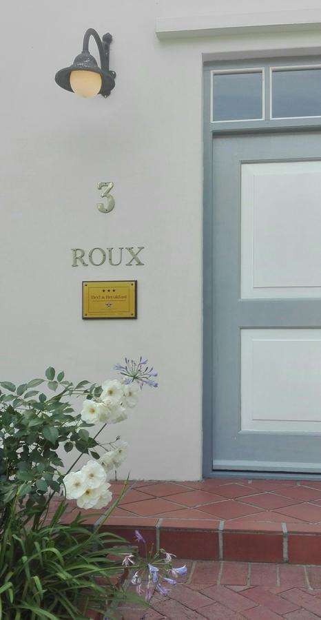 3 On Roux Panzió Franschhoek Kültér fotó